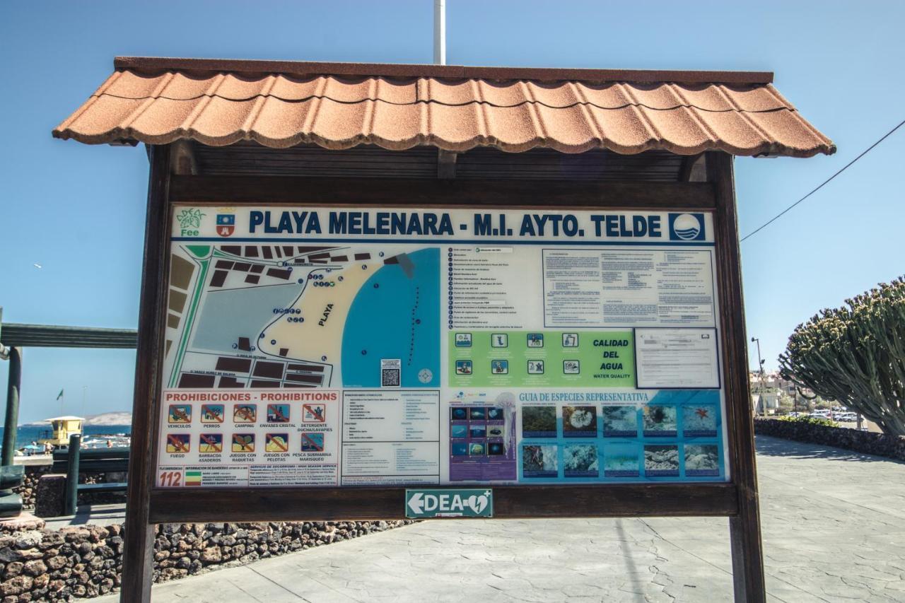Melenara Beach Avenue Apt Shared Terrace Экстерьер фото